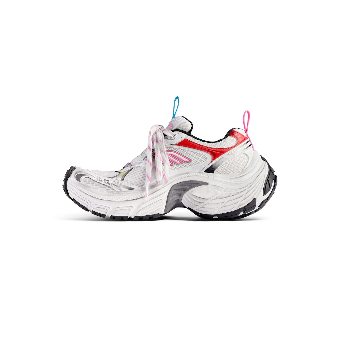 Women's 6xl Sneaker in White/pink/multicolored/black - 4