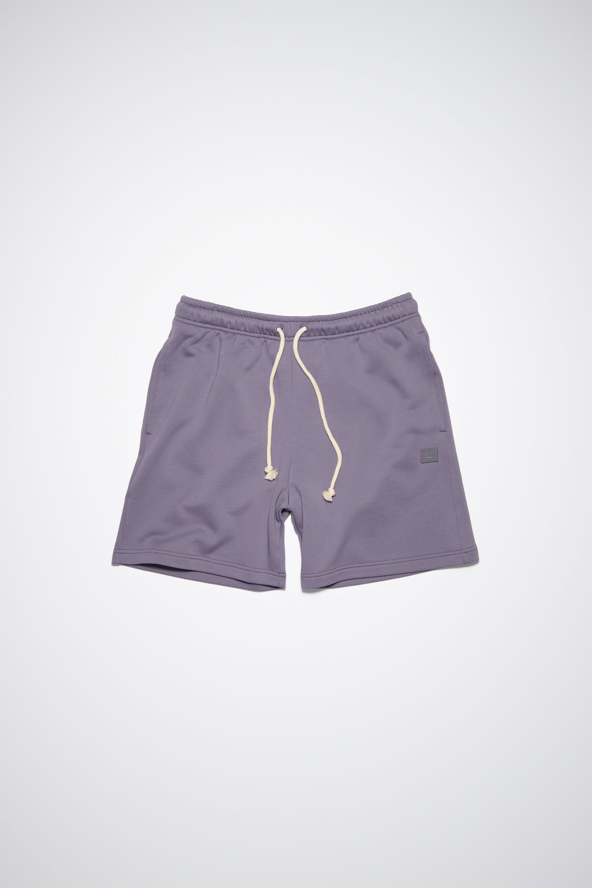 Cotton sweat shorts - Faded purple - 1