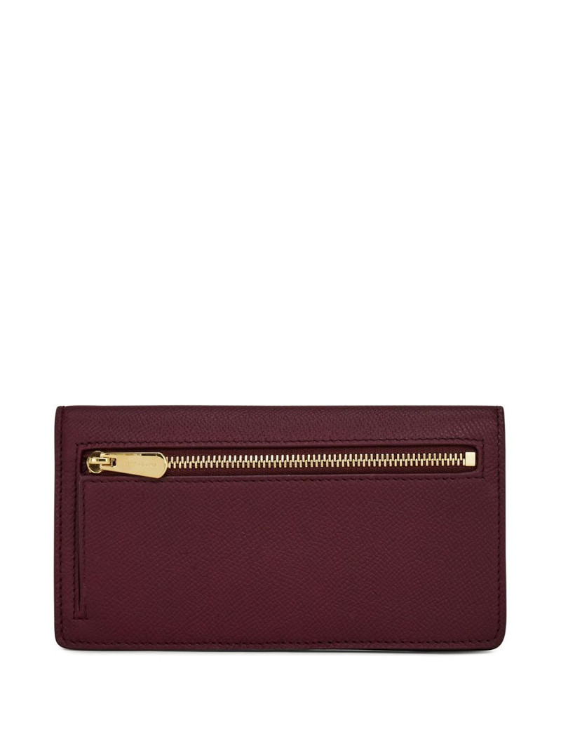 FERRAGAMO Gancini buckle continental wallet outlook