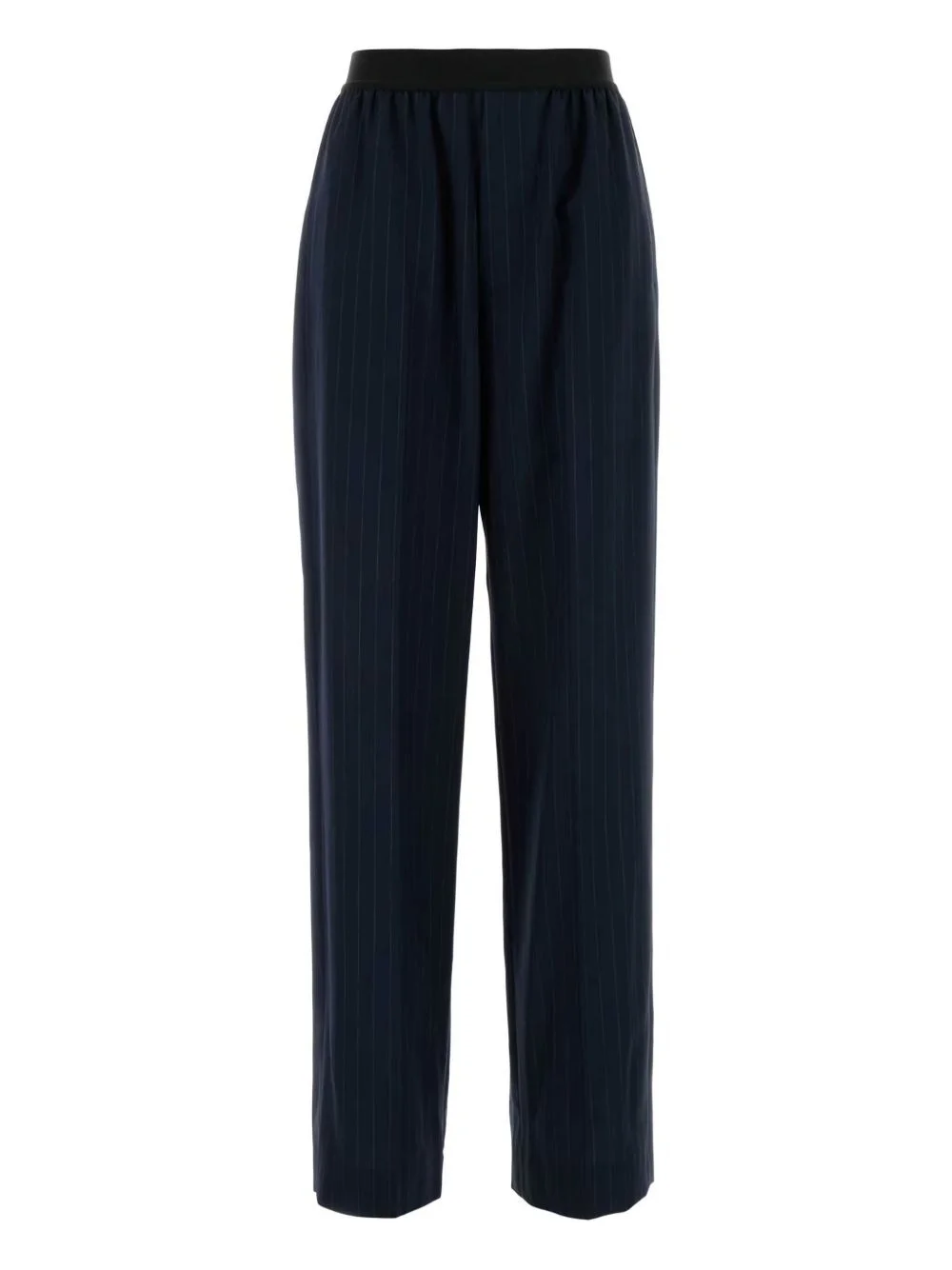 embroidered wool trousers - 1