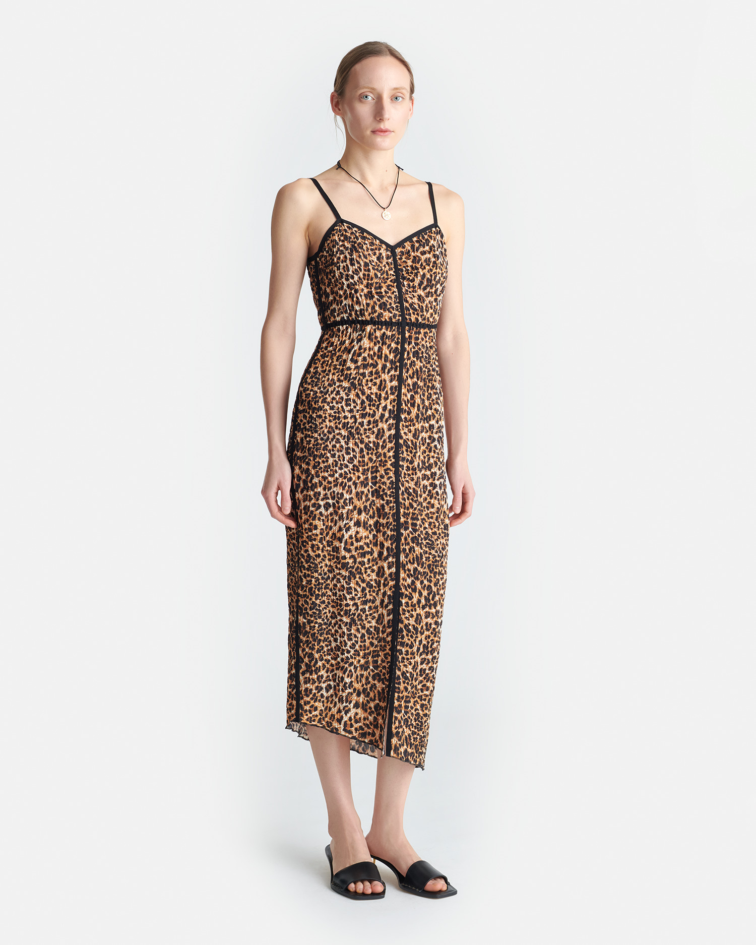 Printed Midi Dress - 3