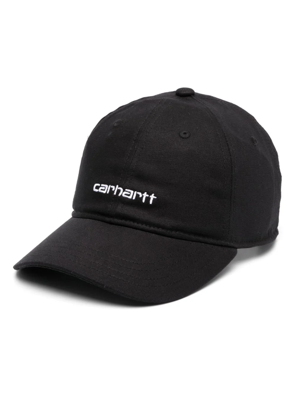 Script logo-embroidered baseball cap - 1