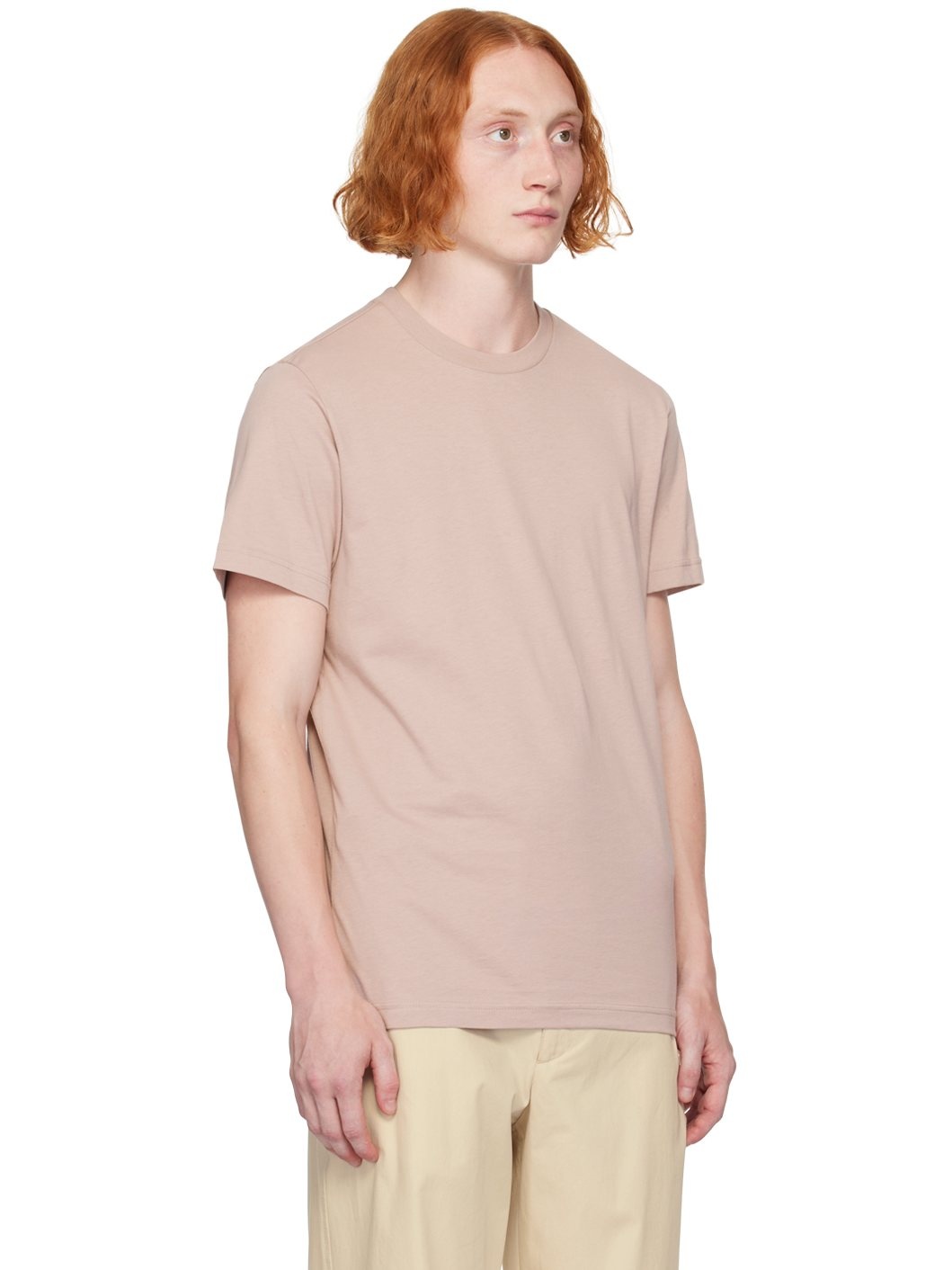 Taupe Bonded-Logo T-Shirt - 2