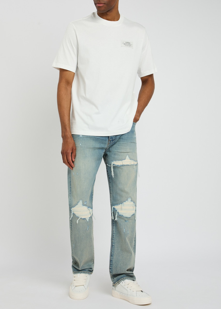 Amiri Spirit Logo Cotton T-shirt - 4