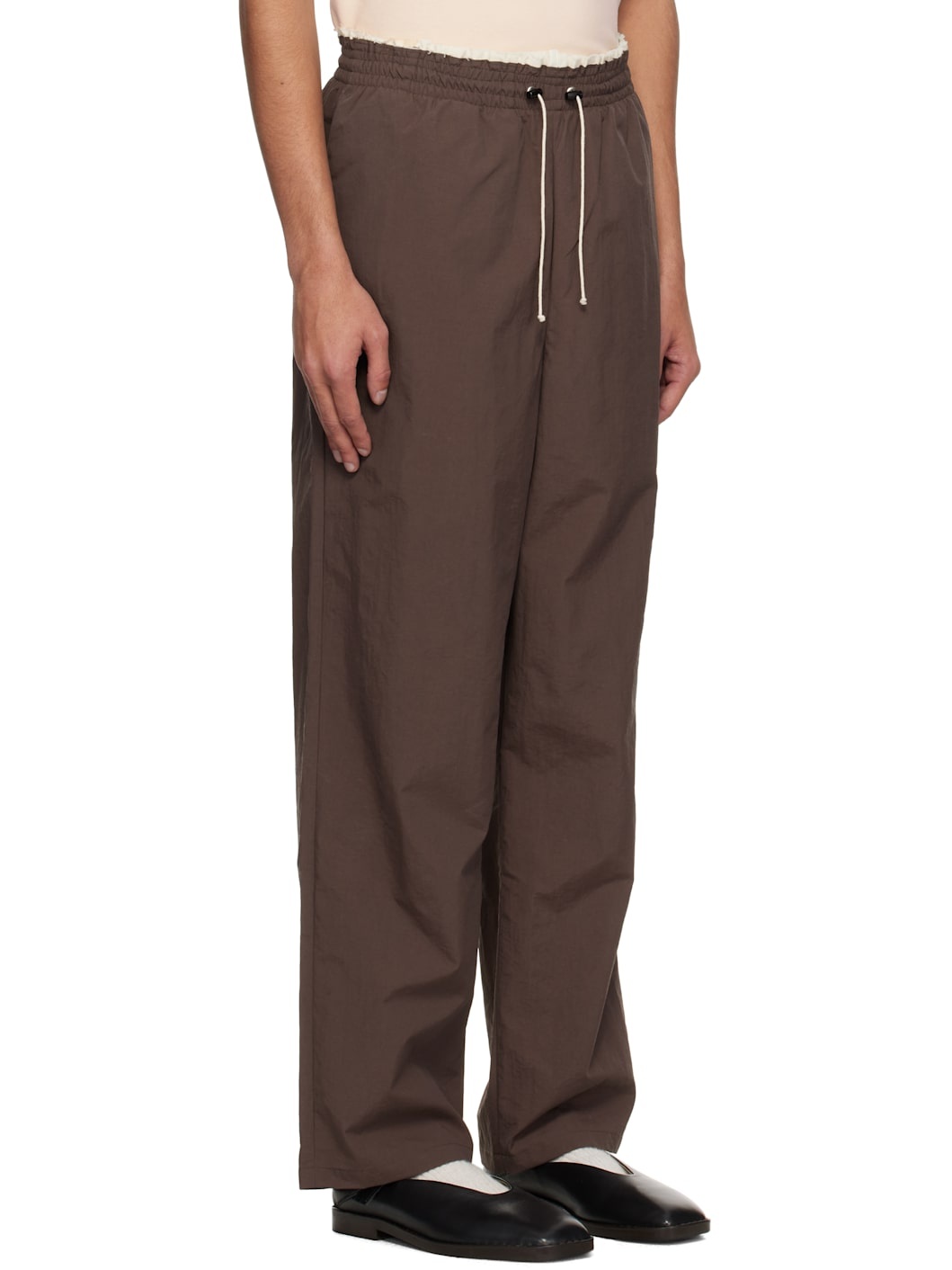 Brown Tech Sweatpants - 2