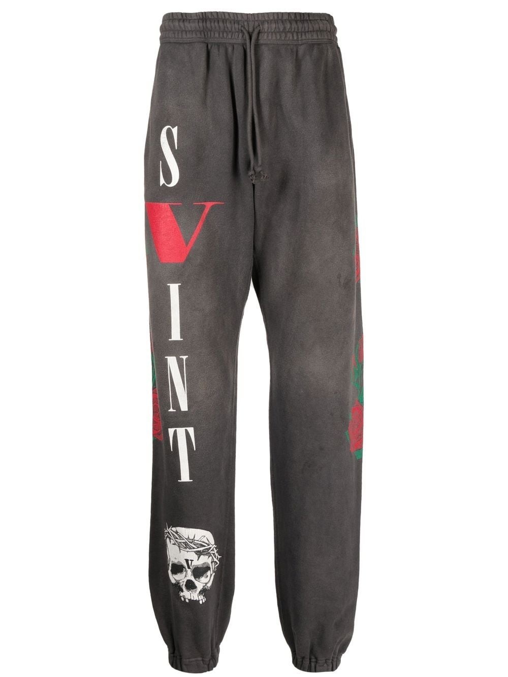 x Vlone logo-print joggers - 1