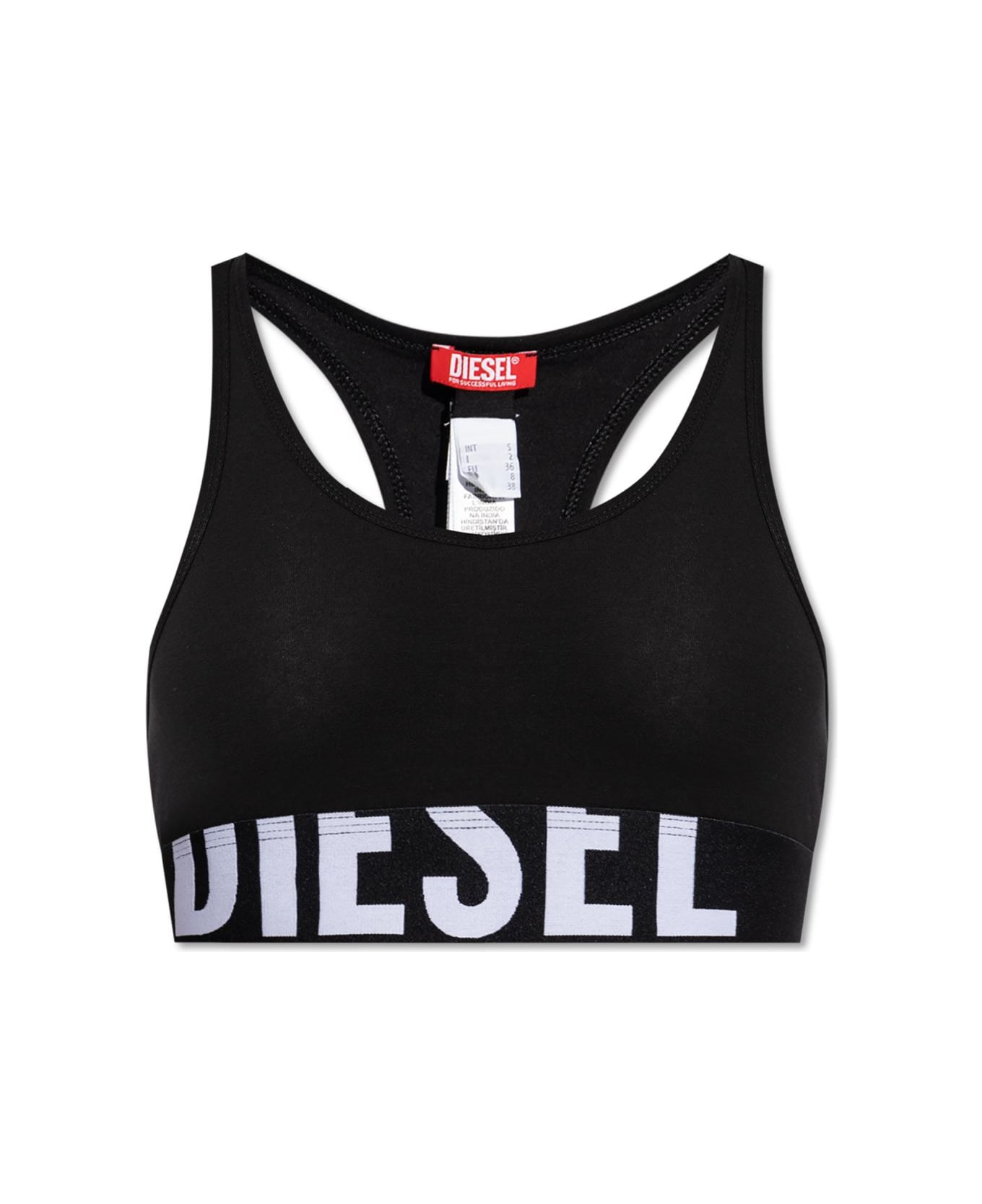 Diesel Bra Ufsb-cotton-race-bralette - 1
