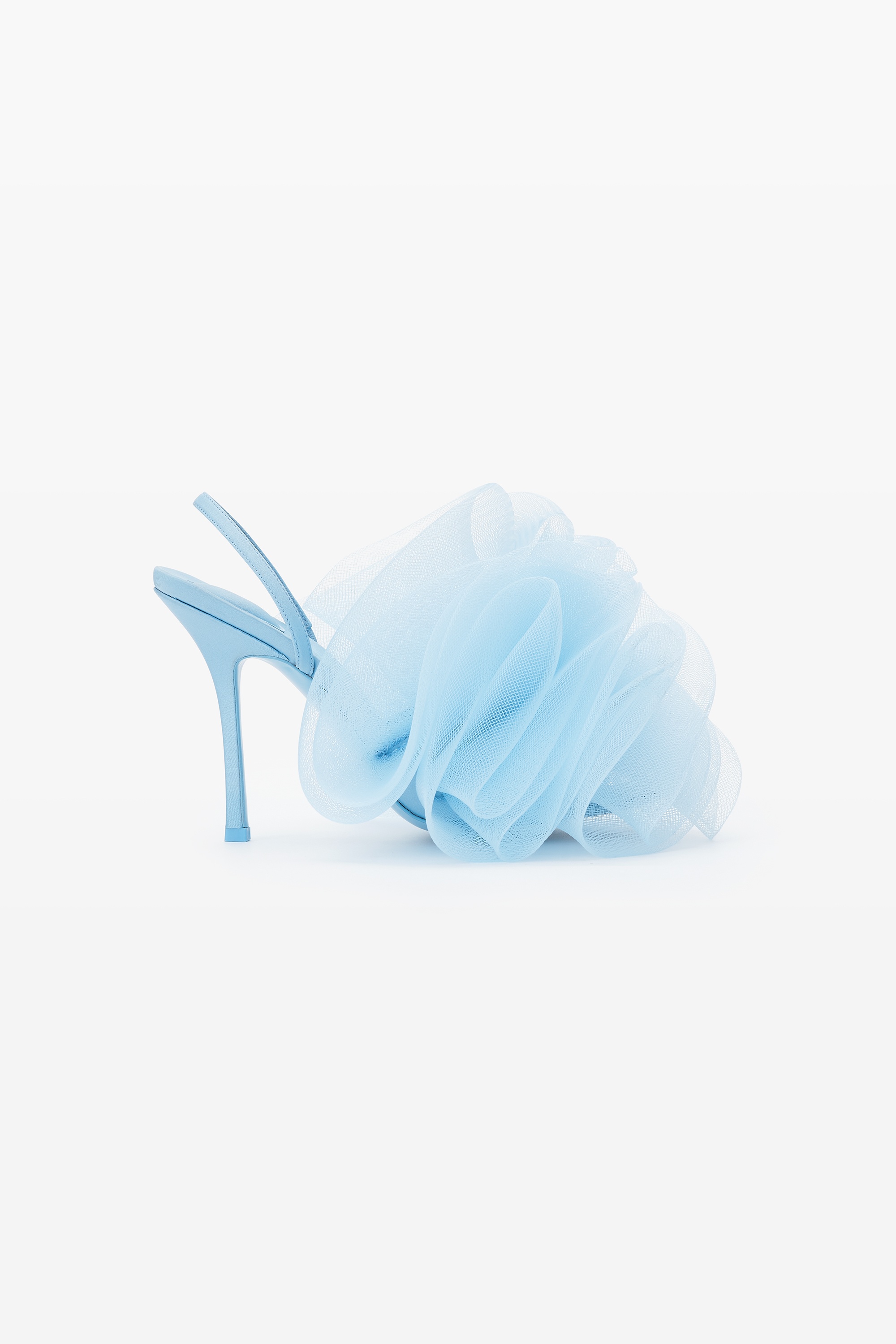 POM 105 SLINGBACK IN MESH/SATIN - 1