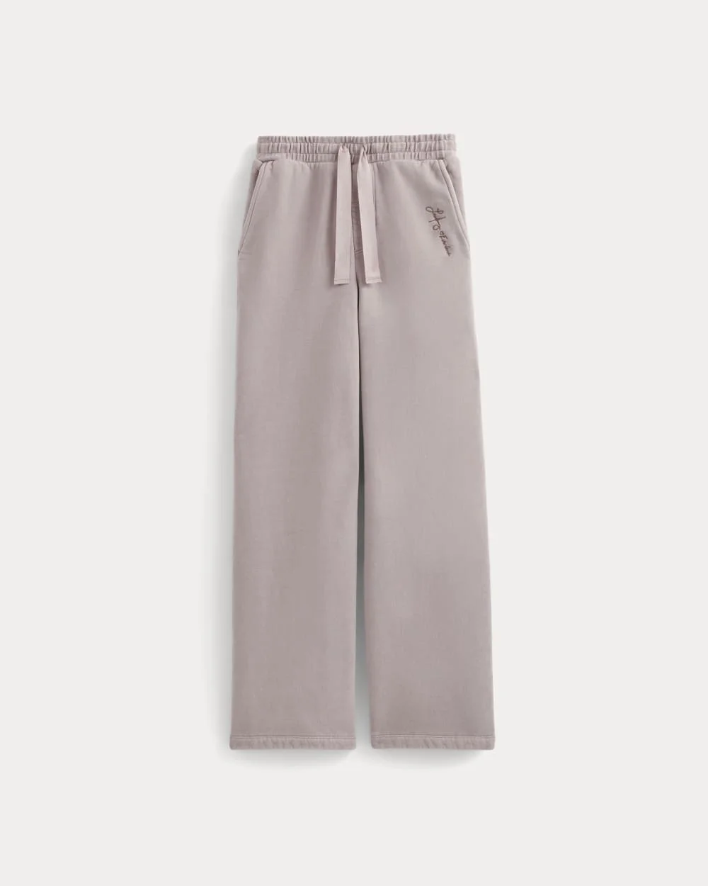 EVERLANE X THE LAUFEY FOUNDATION WIDE-LEG SWEATPANT - 1