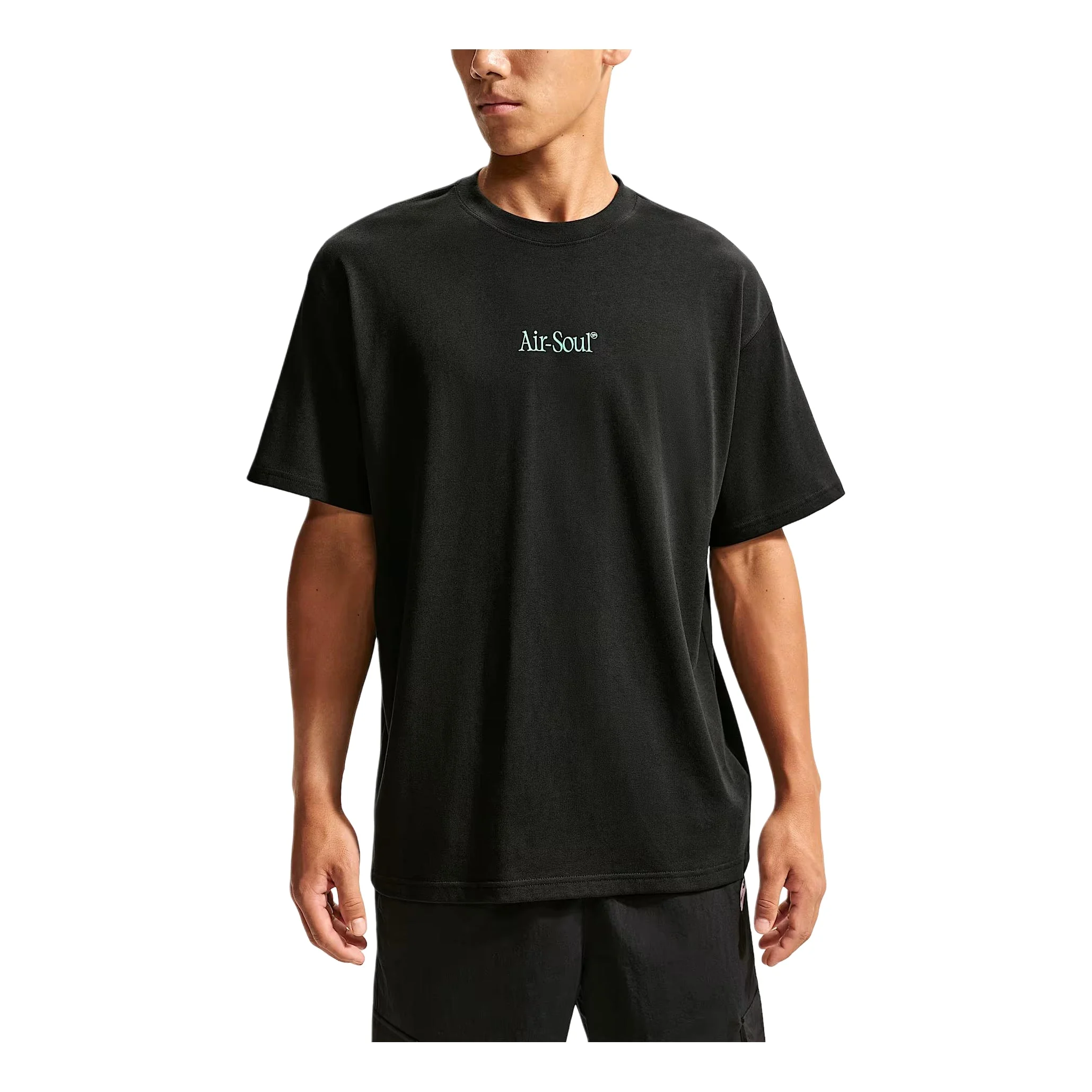 Nike Sportswear T-Shirt Asia Sizing 'Black' IW1200-010 - 1