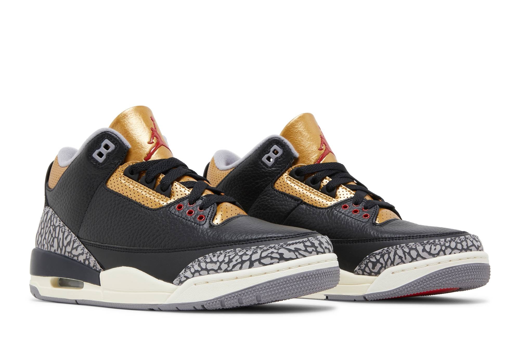 Wmns Air Jordan 3 Retro 'Black Gold' - 8