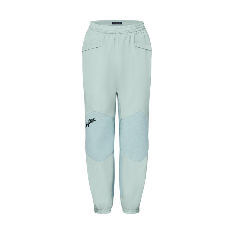 Mixed Material Track Pants 1