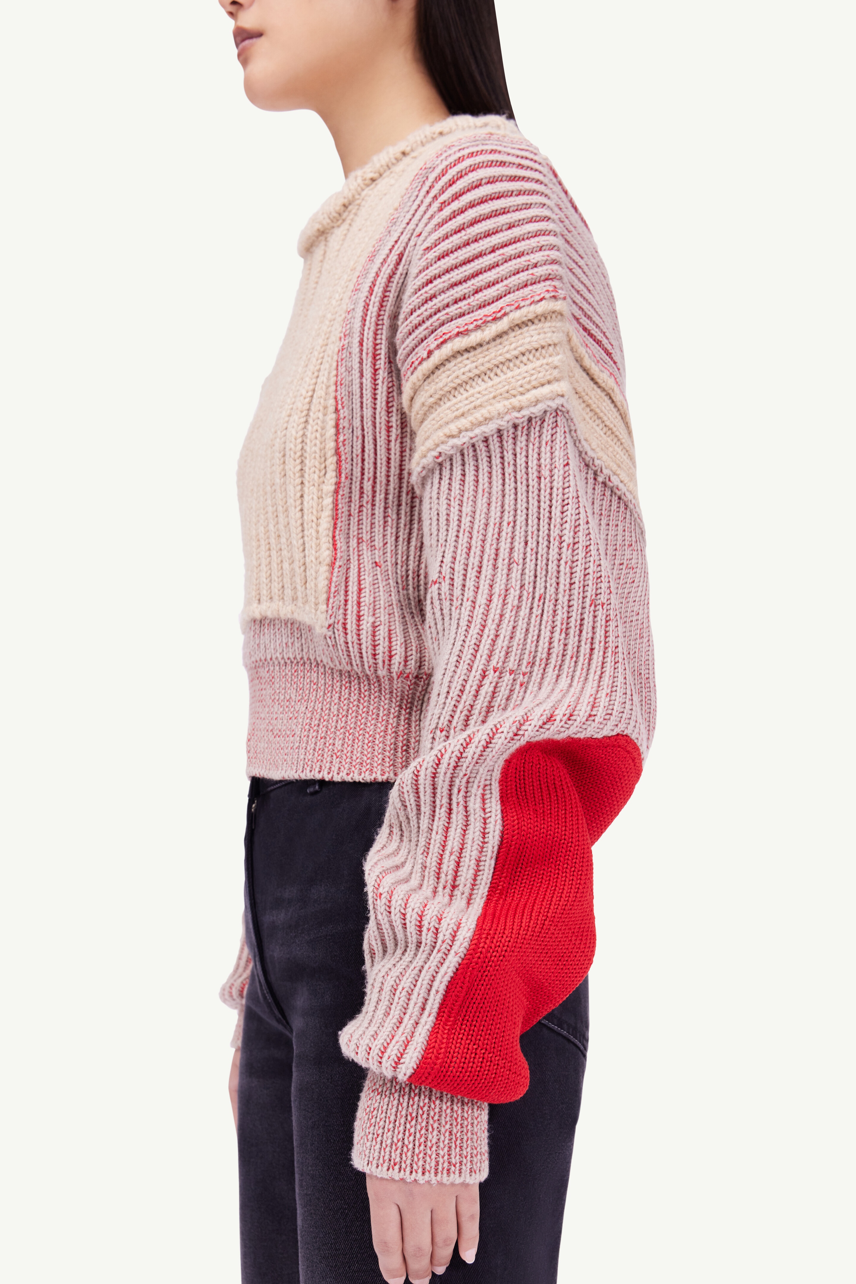 Spliced sweater - 5