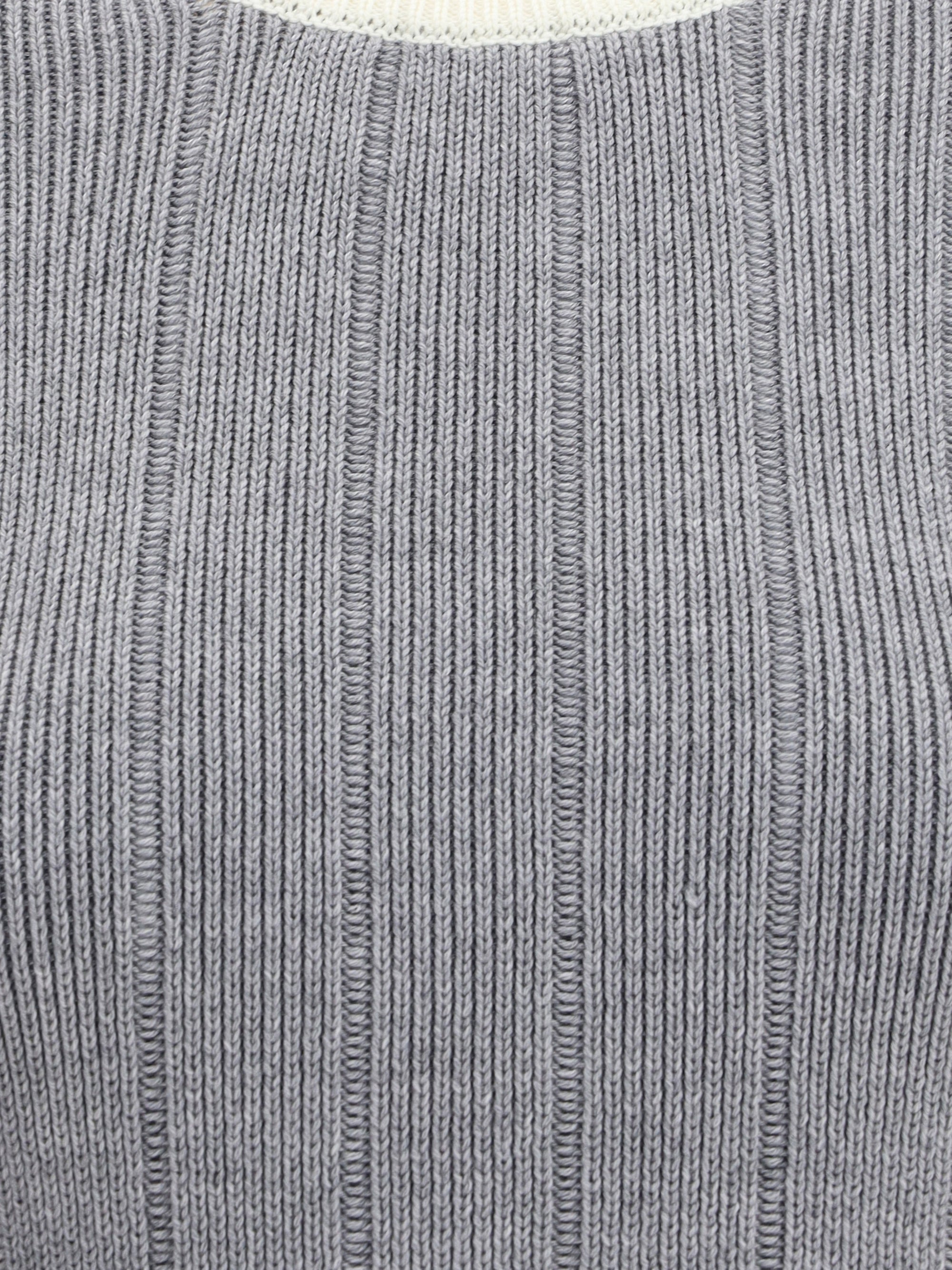 Thom Browne Women Fun Mix Ladder Full Needle Rib Stitch Cr - 3