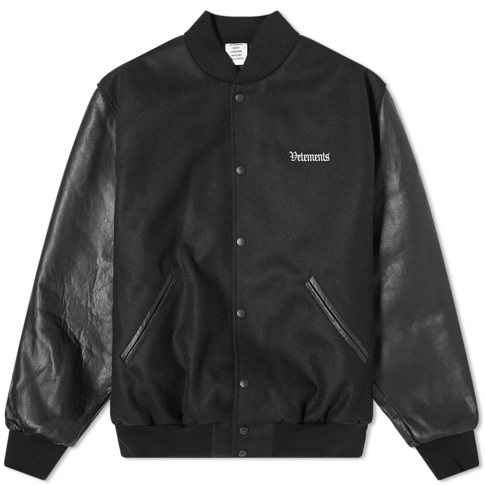 VETEMENTS College Jacket - 1