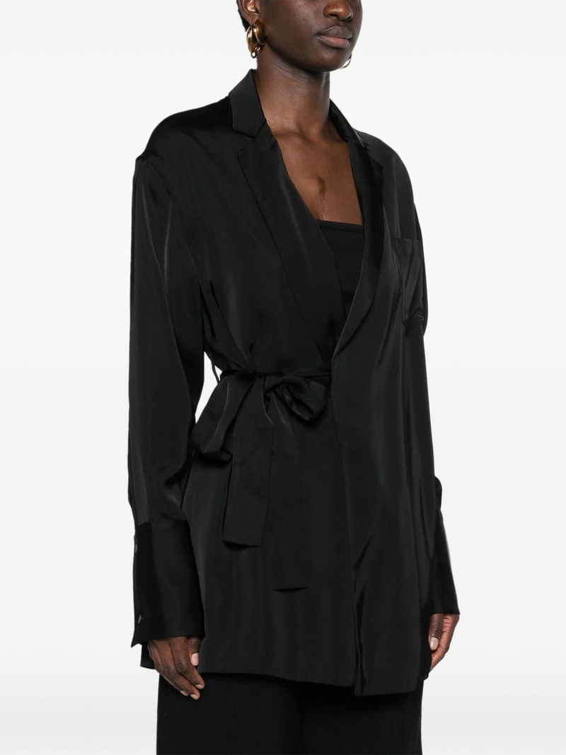 open-front satin blazer 3