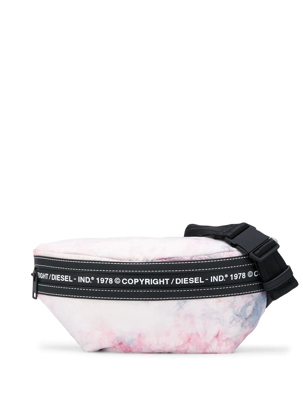 Nelumbo tie-dye belt bag - 1