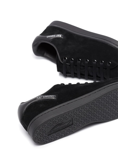 Raf Simons padded heel counter lace-up sneakers outlook