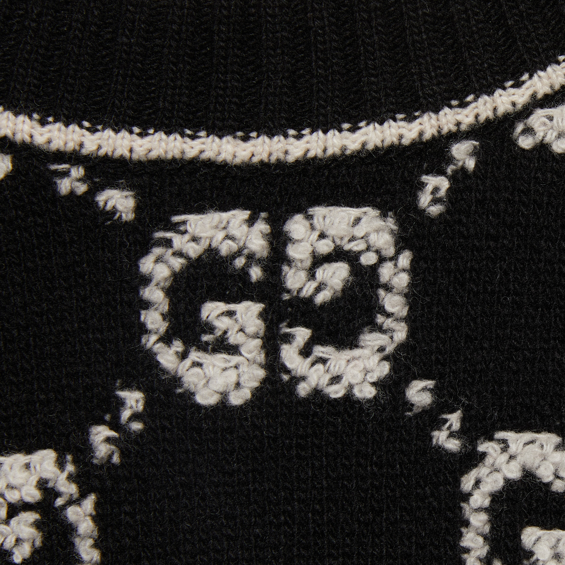 GG wool bouclé jacquard top - 4