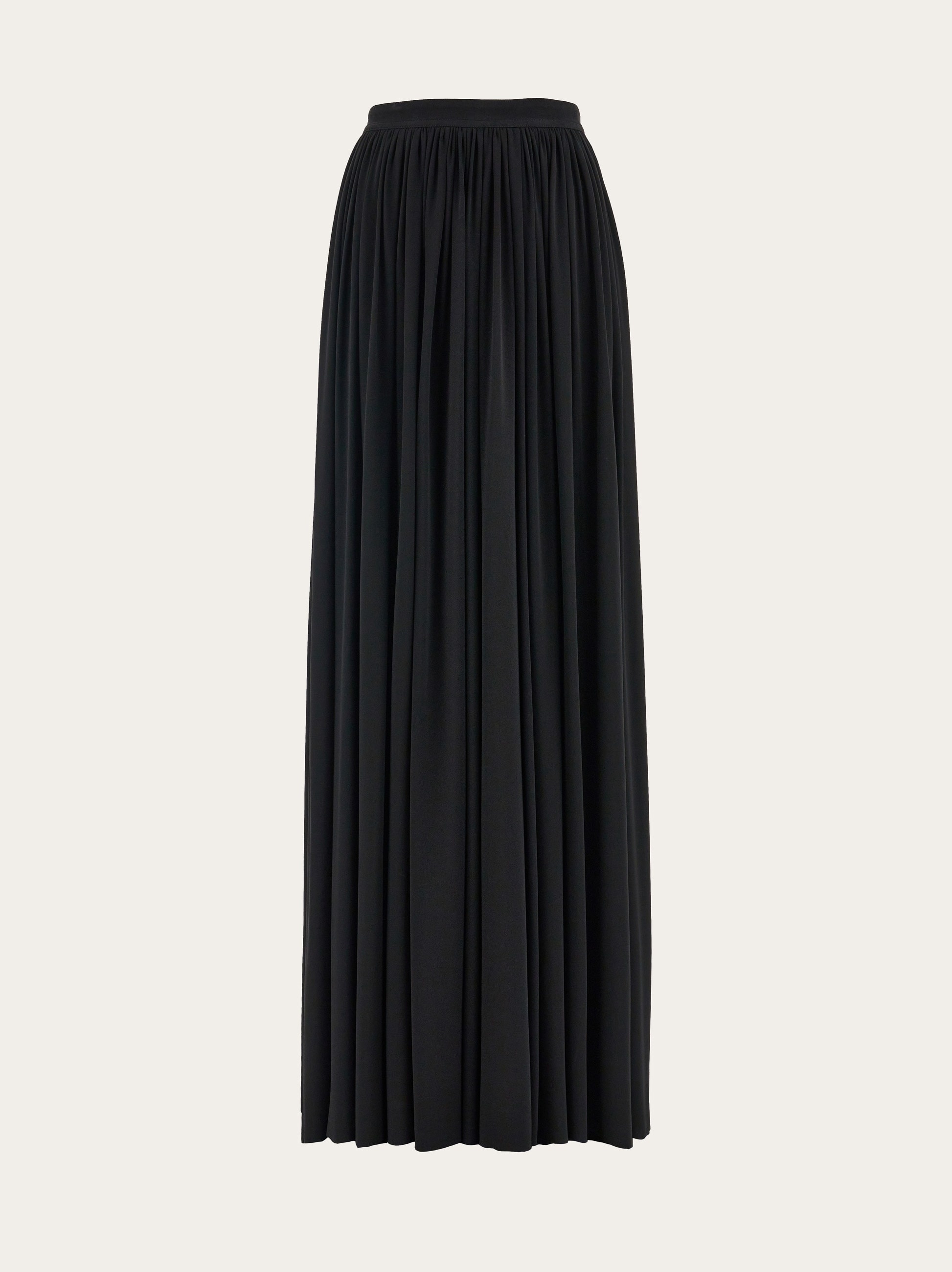 Longline draped skirt - 1
