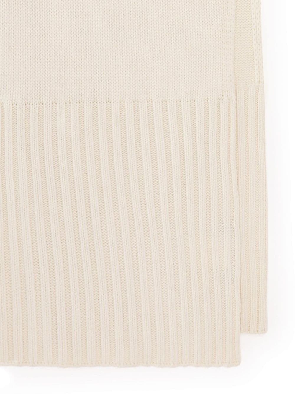 rectangle knitted scarf - 2
