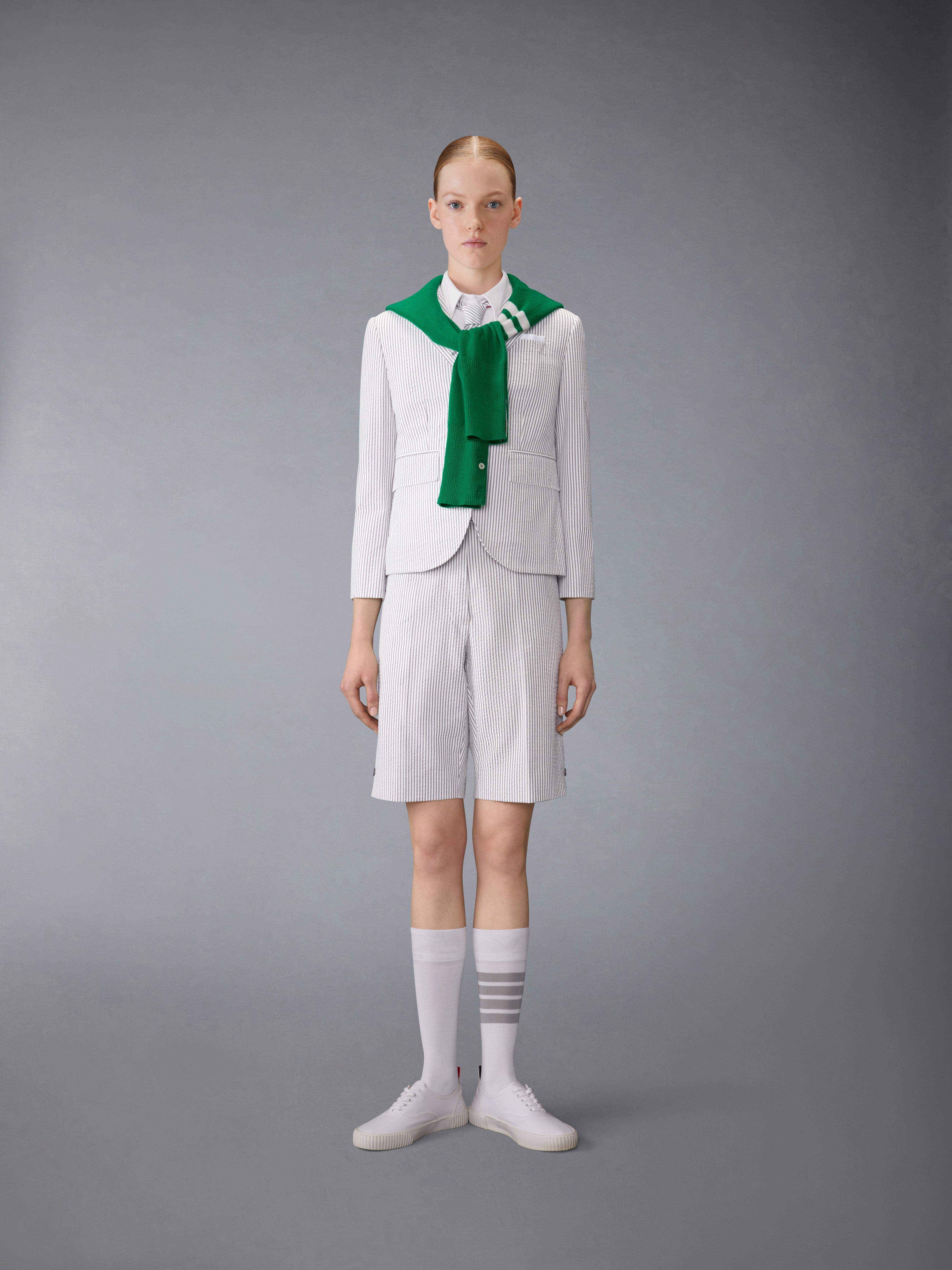 OXFORD CROPPED SHORT SLEEVE SHIRT - 5