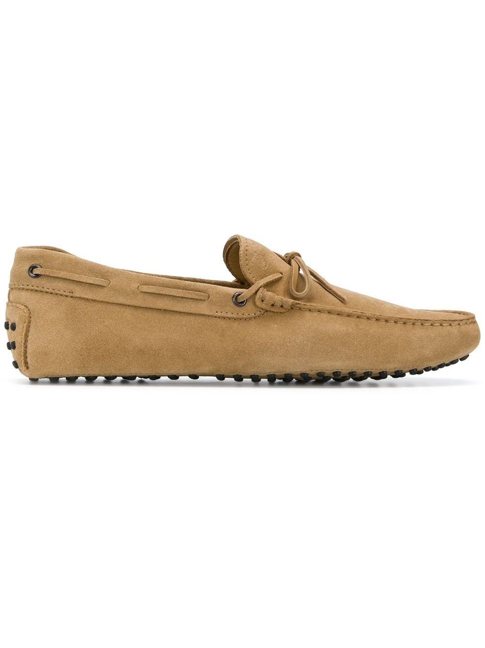 double T suede loafers - 1