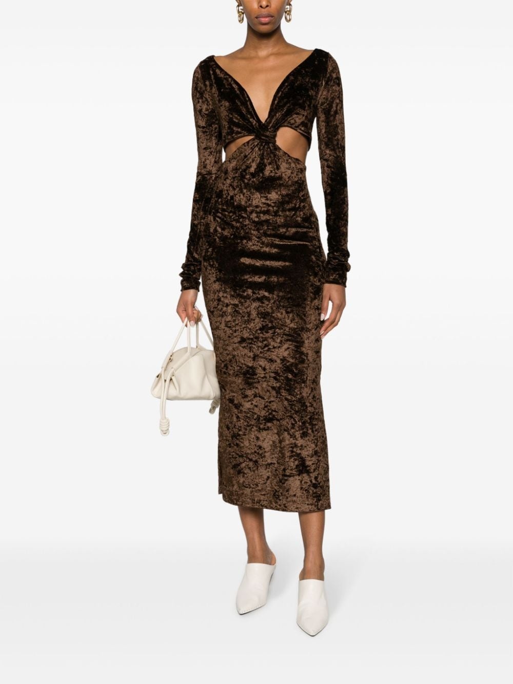 Zanee cut-out midi dress - 2