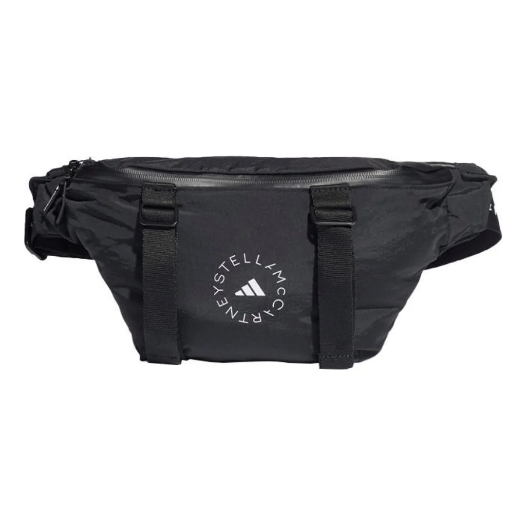 (WMNS) adidas by Stella McCartney Convertible Bum Bag 'Black' H57570 - 1