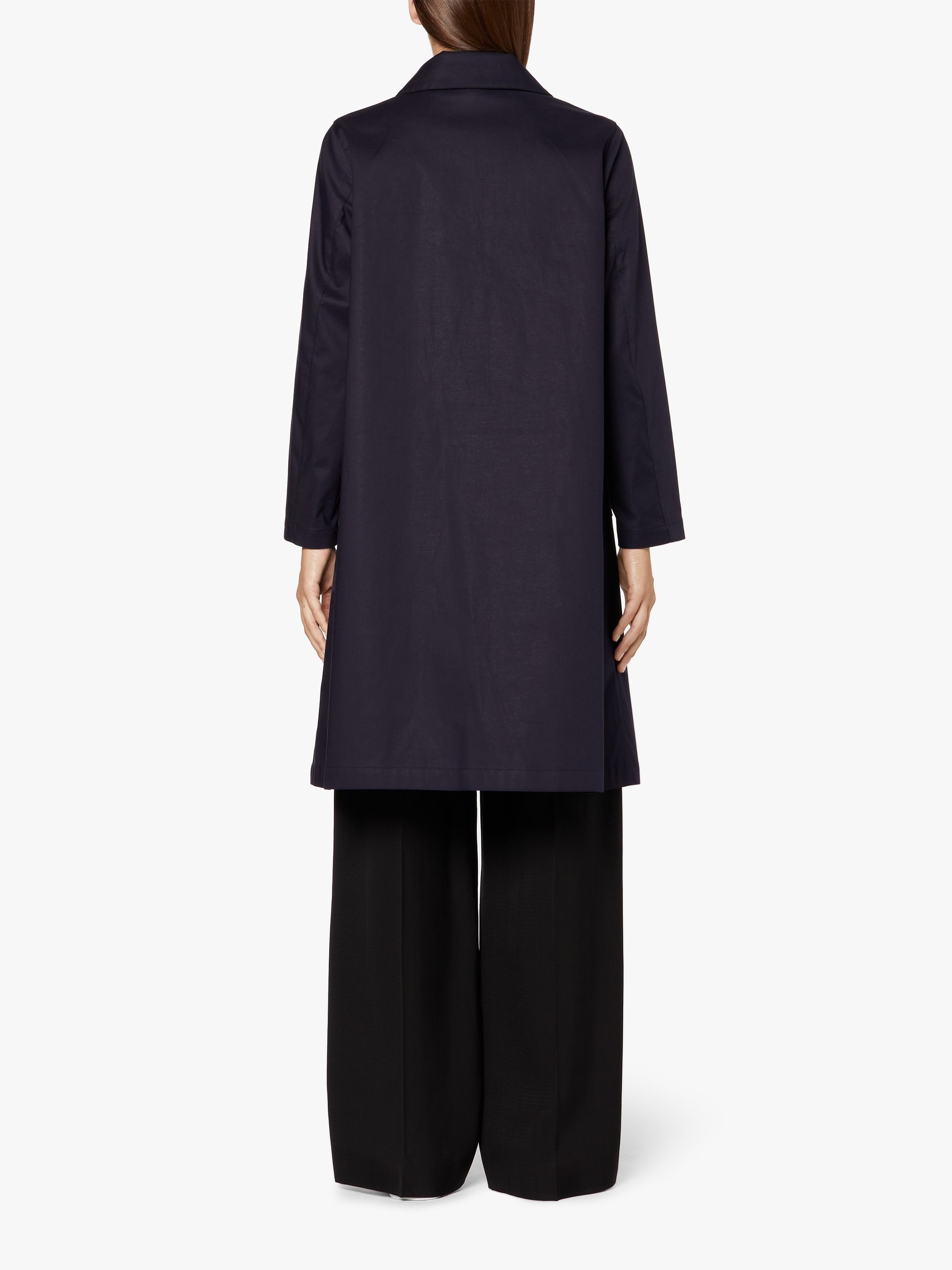 BANTON NAVY RAINTEC COTTON COAT | LM-1057 - 4