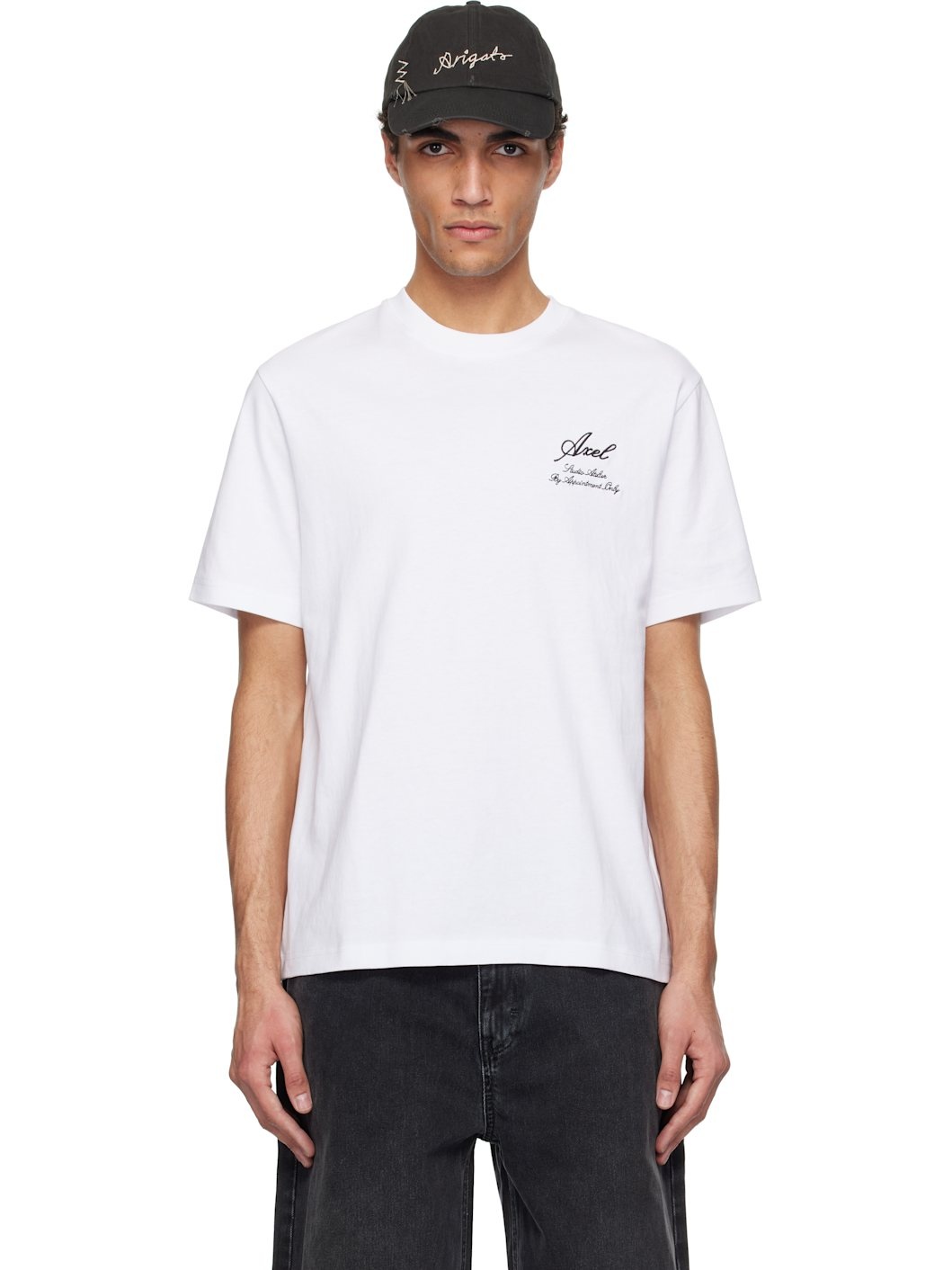 White 'Atelier' T-shirt - 1