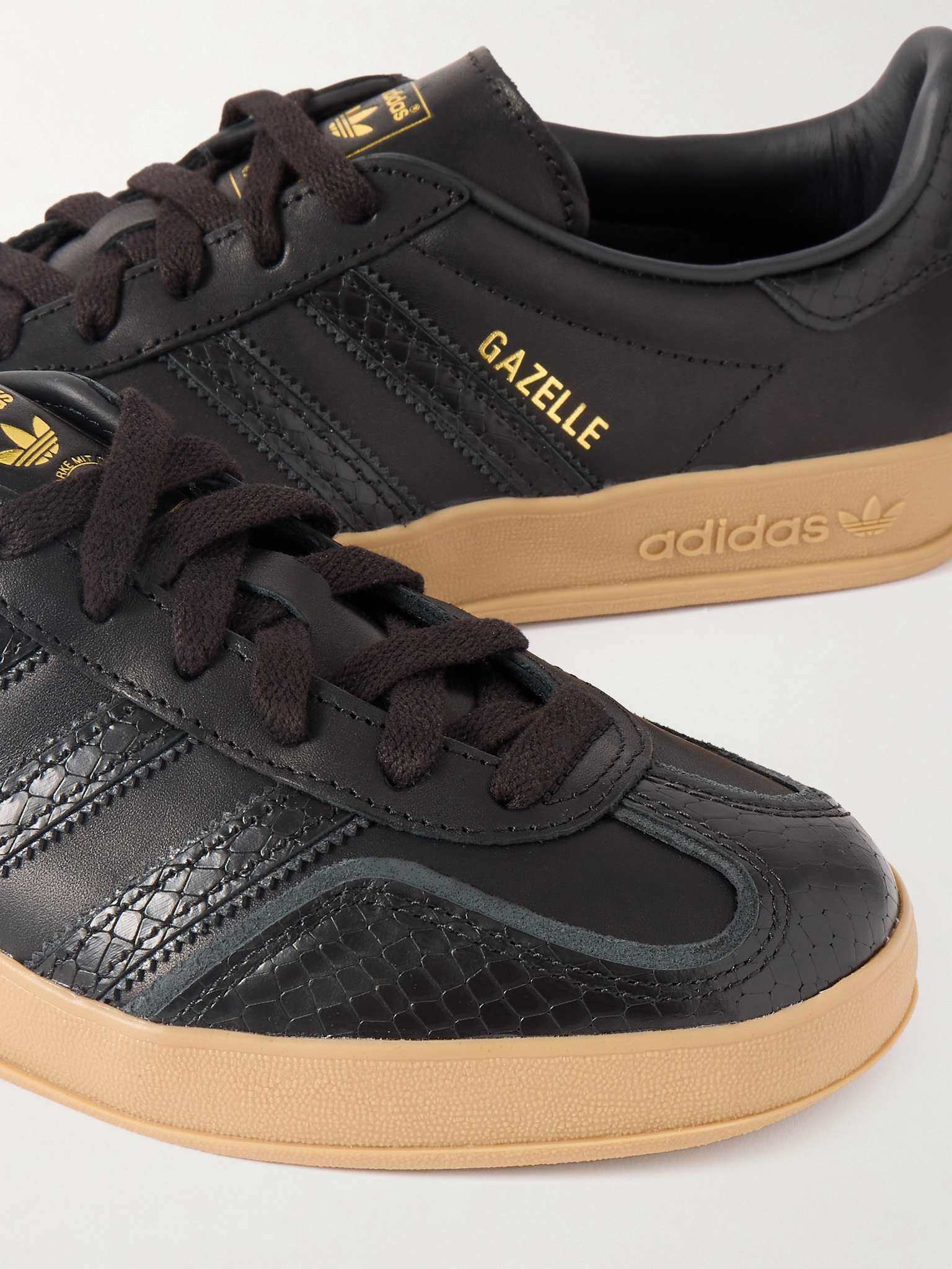 Gazelle Indoor Leather Sneakers - 6