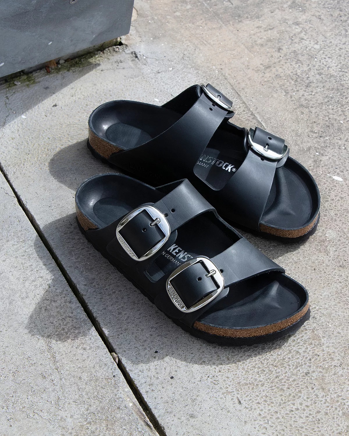 Women's Arizona Big Buckle Slide Sandals - 4