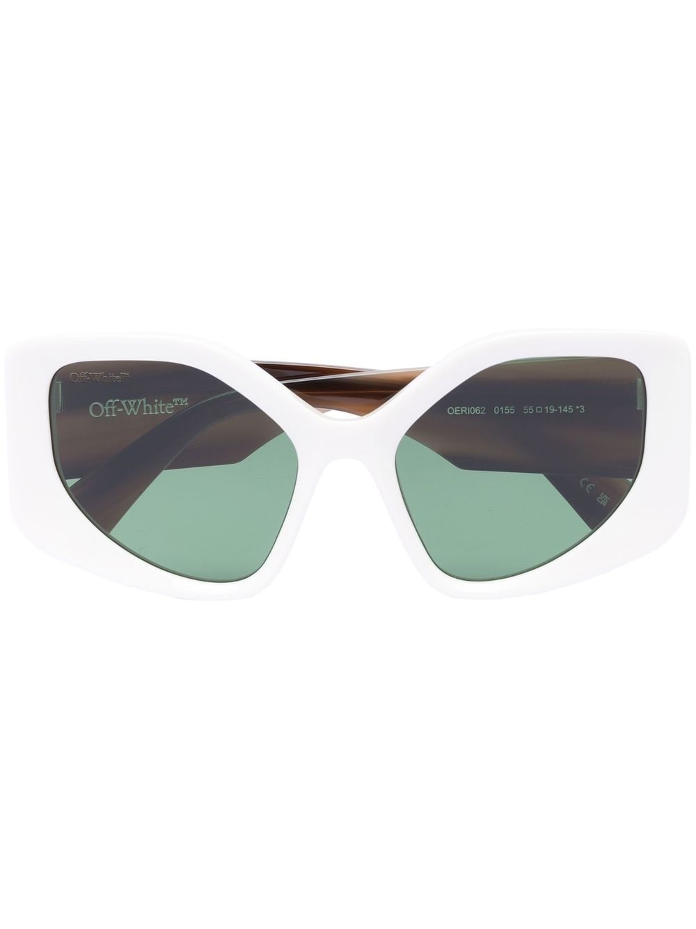 Denver logo-print sunglasses - 1