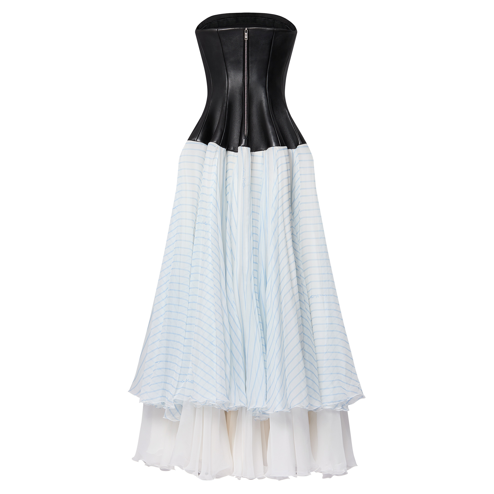 Corset Top Tiered Dress - 3