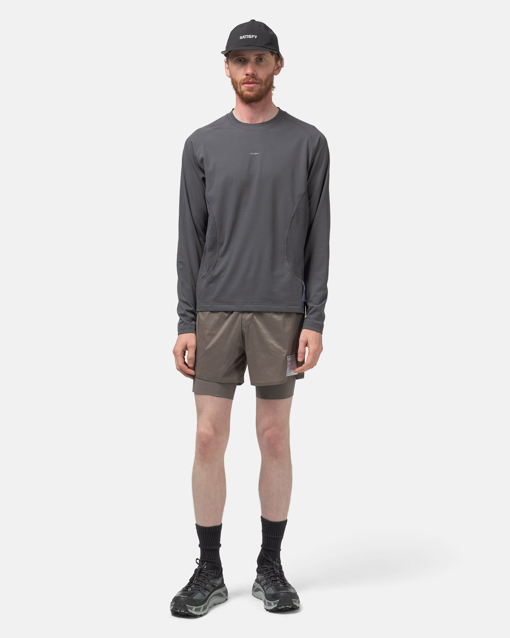 FuzzFleece™ Octa™ Long Tee Dark Shadow - 2