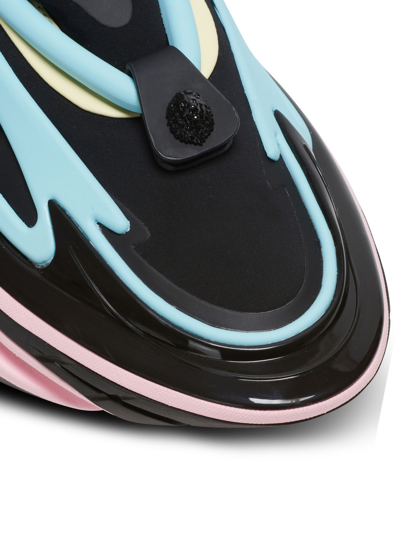 Unicorn trainers in neoprene and leather 6