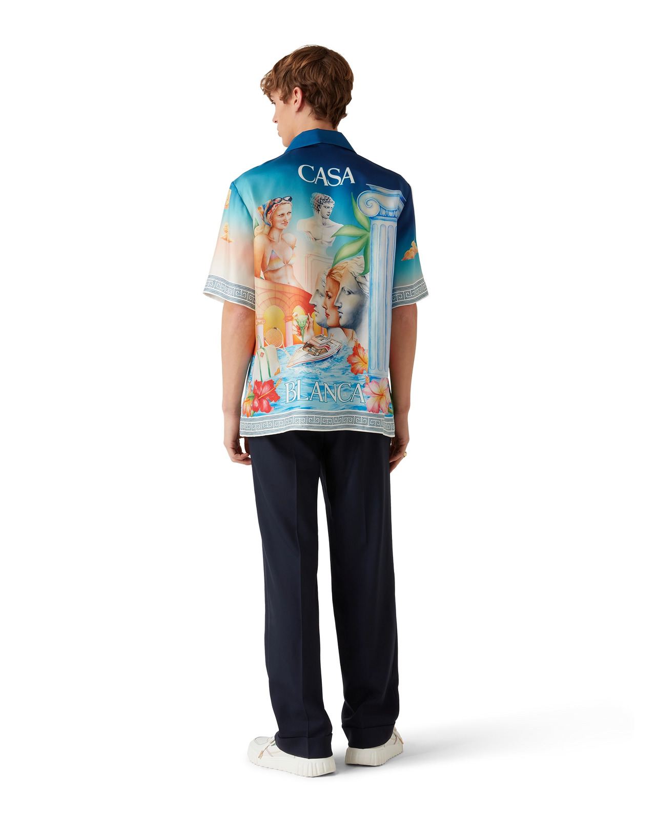 Le Plongeon Silk Shirt | Casablanca Paris - 3