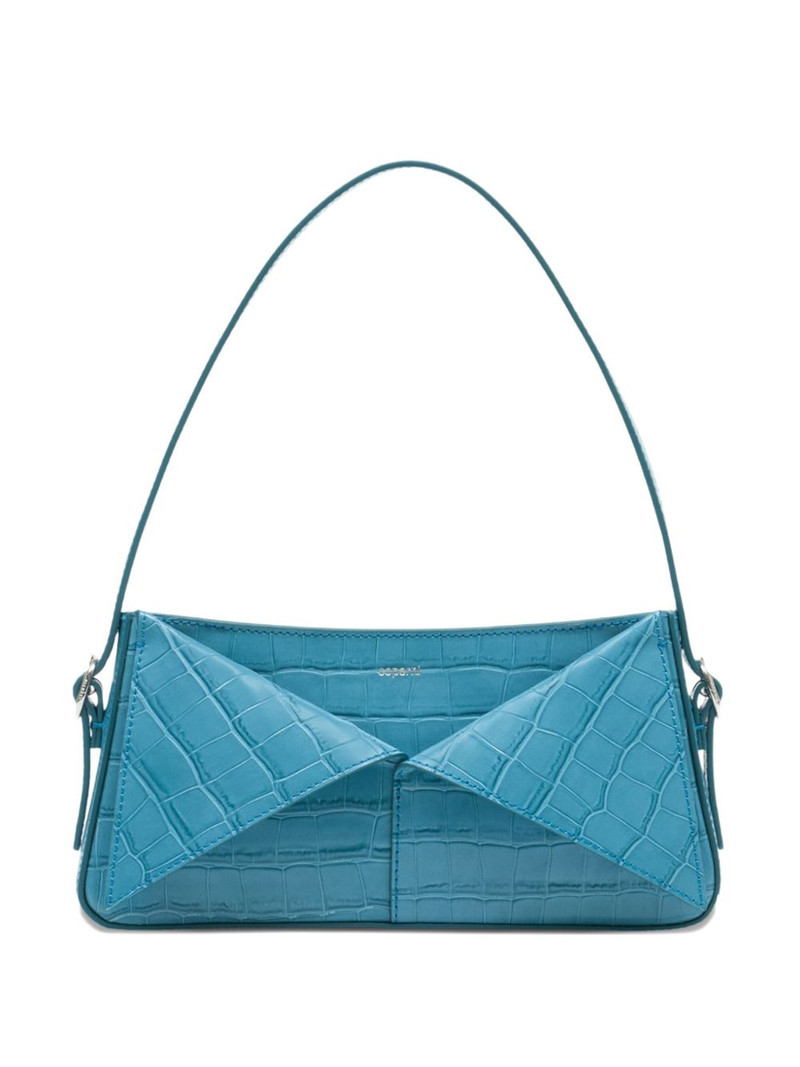 crocodile-effect belt handbag 1