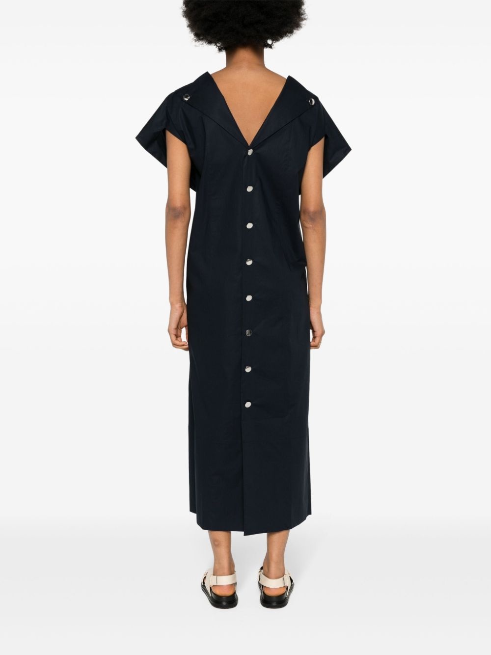 midi shirt dress - 4