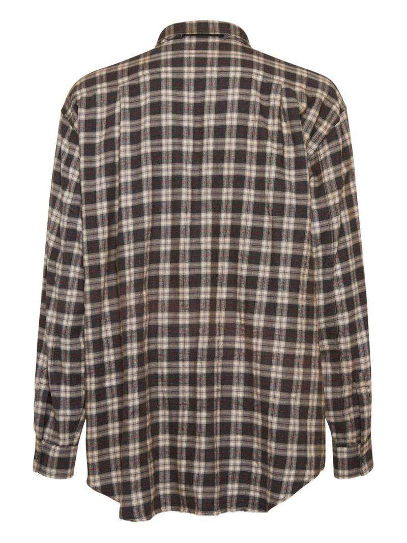 DSQUARED2 checked shirt outlook