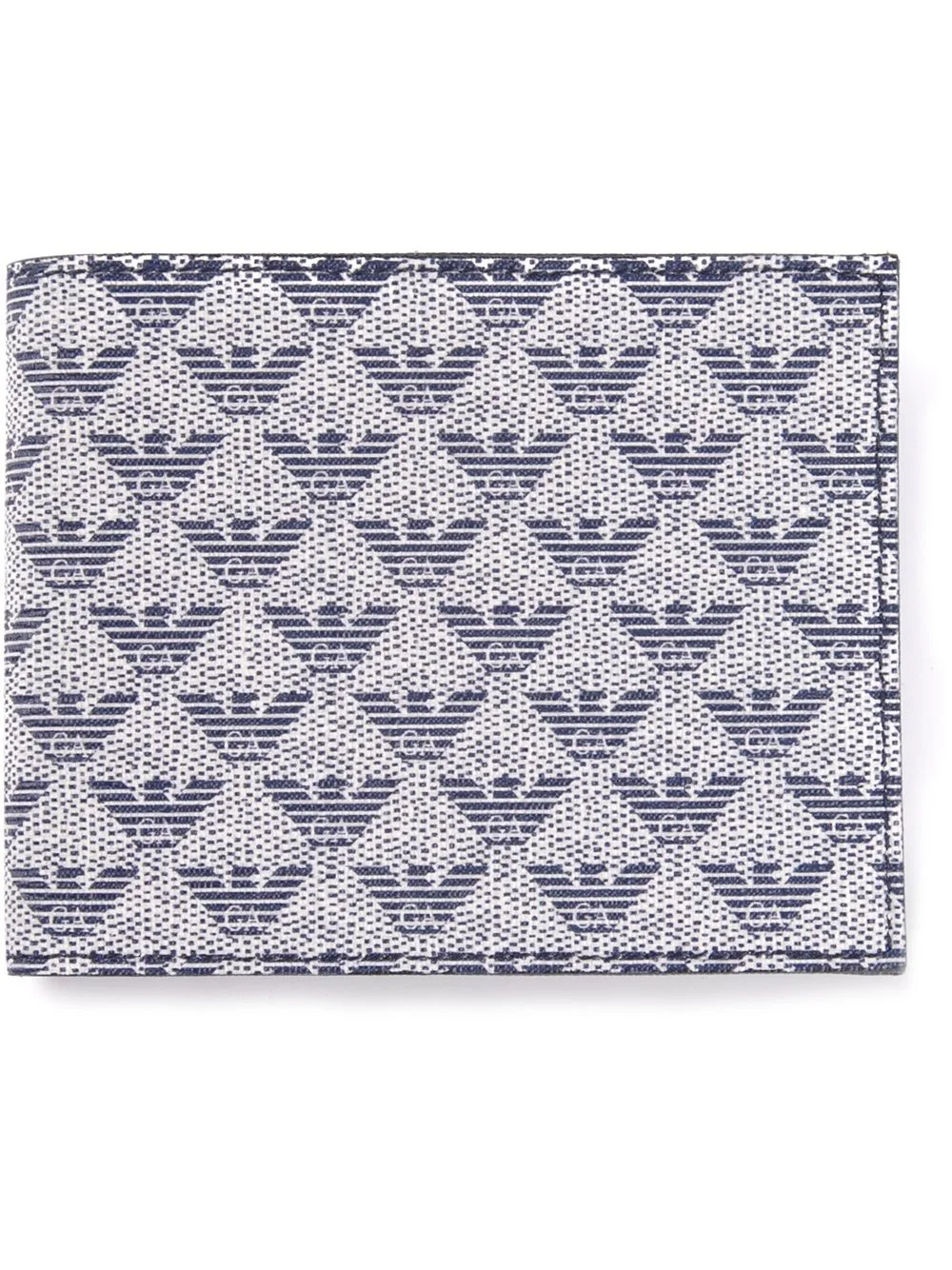 monogram print wallet - 1
