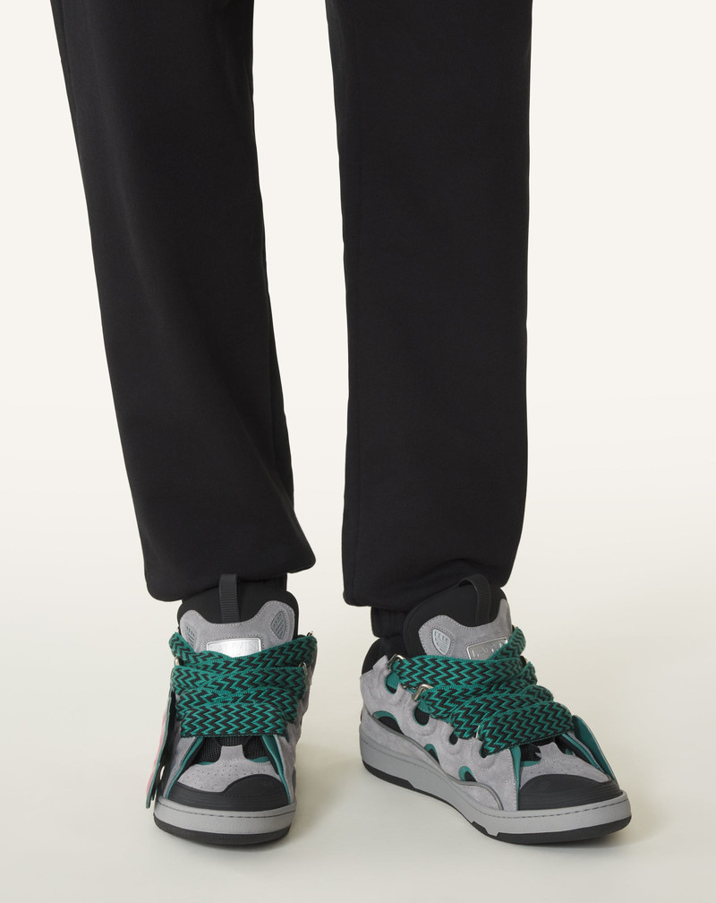 CURB PATCH SNEAKERS IN LEATHER 9