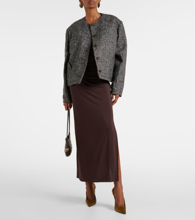 BLAZÉ MILANO Lottus Gliss wool-blend jacket outlook