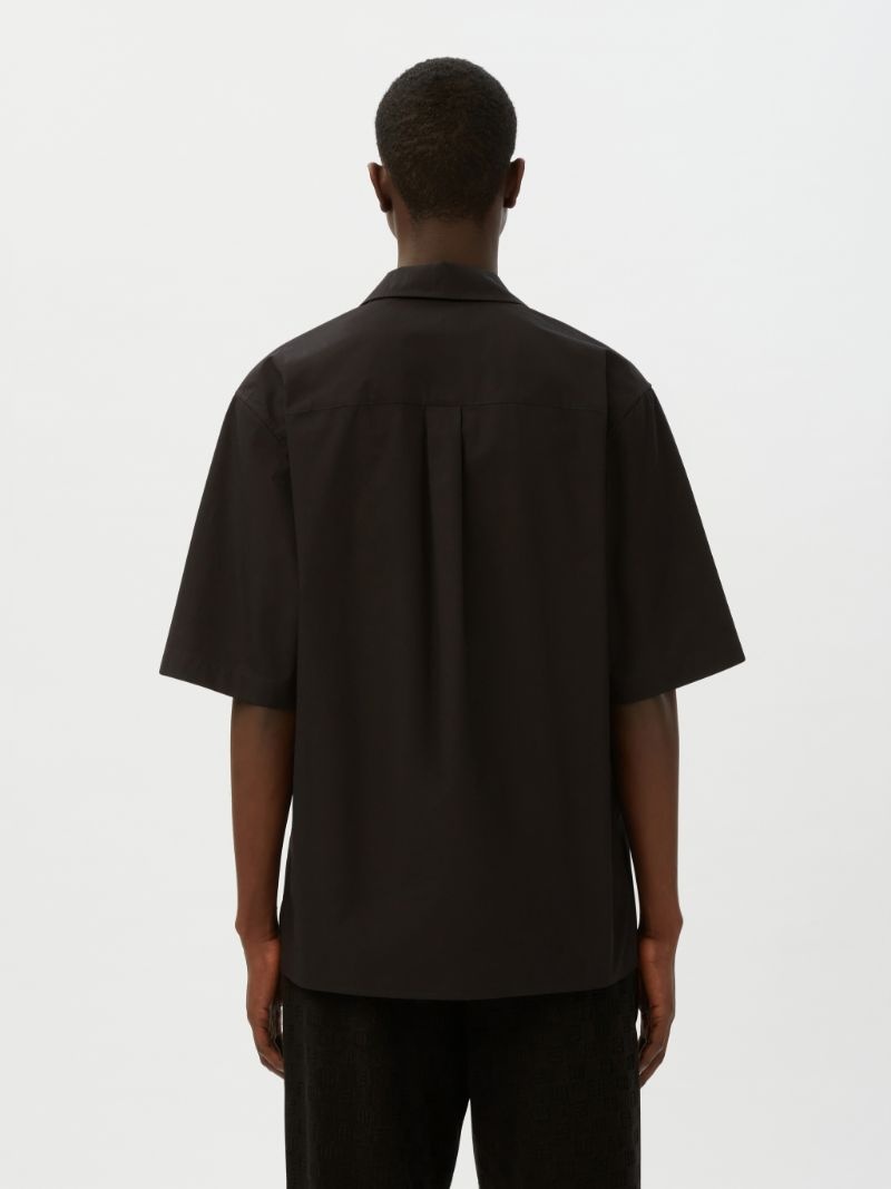 logo-embroidered short-sleeve shirt - 5
