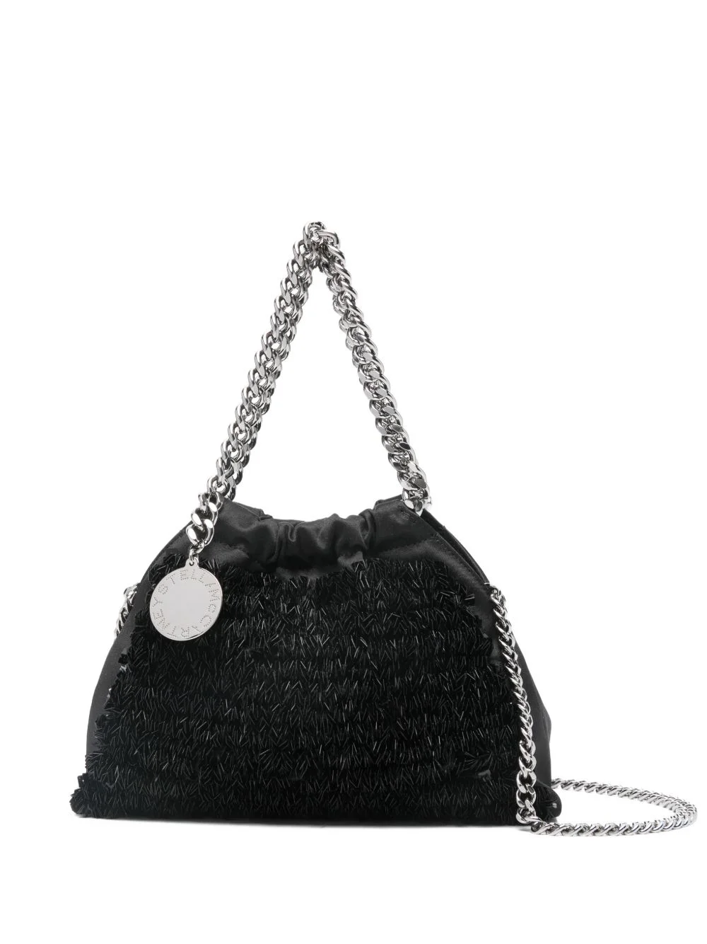 mini Falabella beaded chain-strap shoulder bag - 1