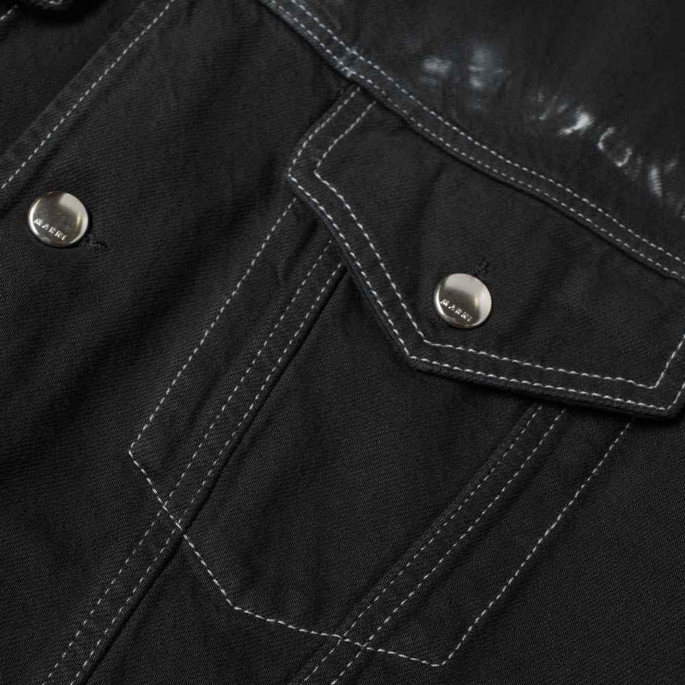 Marni Spray Detail Denim Jacket - 3