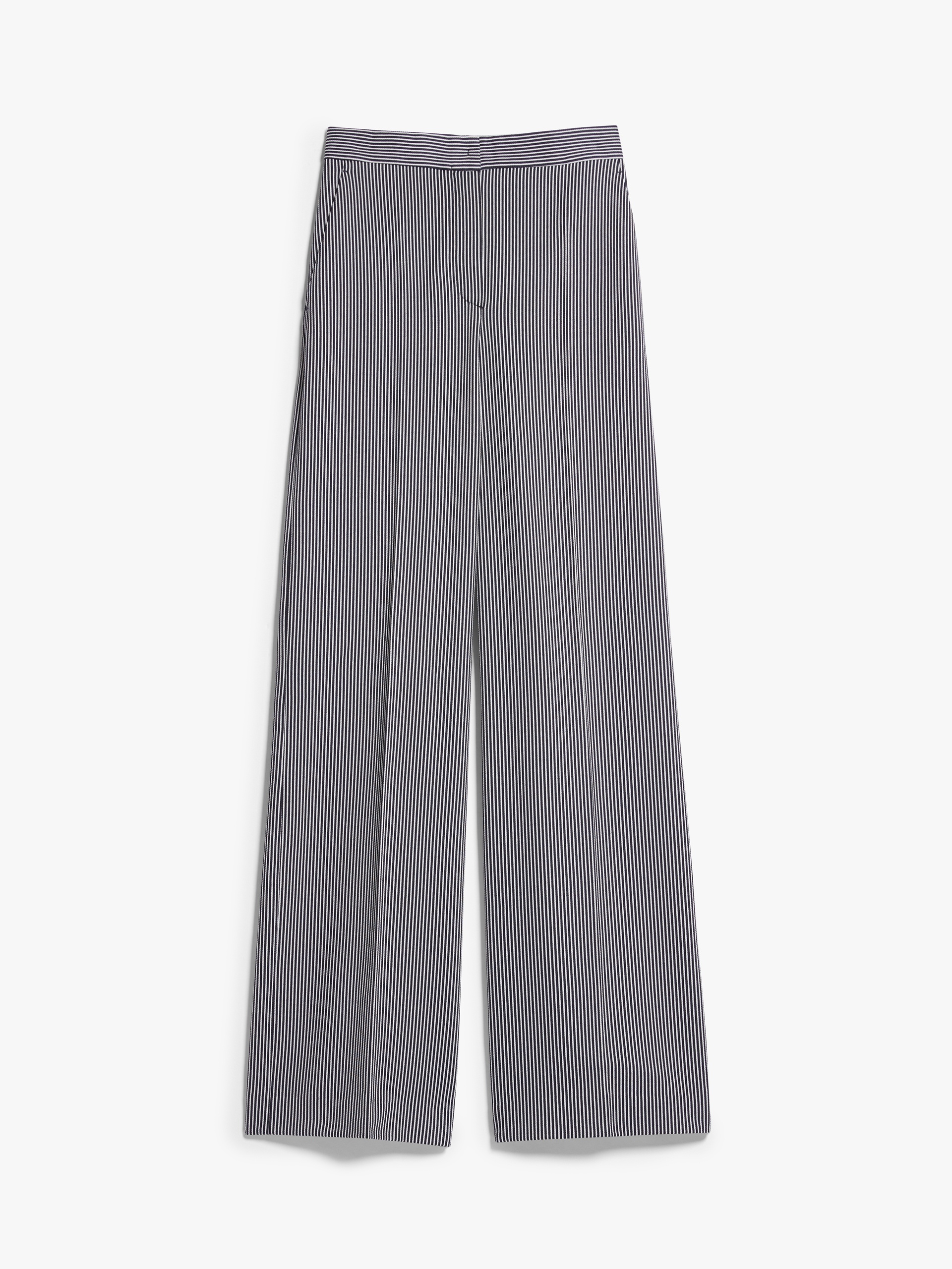 ANFORA Pinstripe stretch jersey trousers - 1