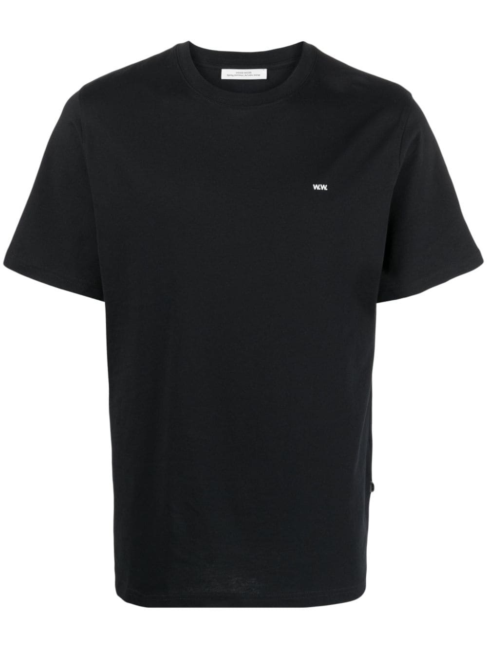 logo-print cotton T-Shirt - 1