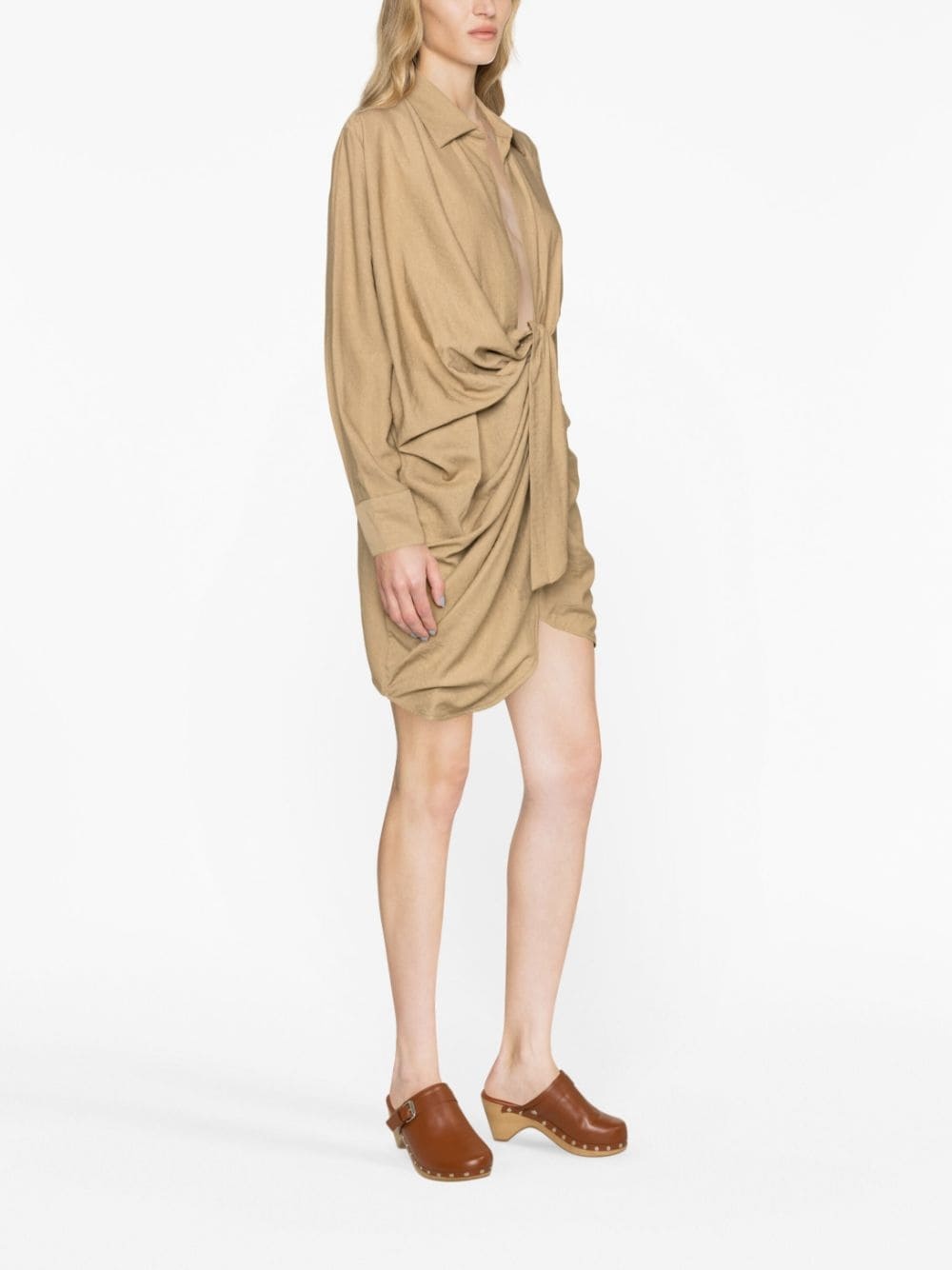 La robe Bahia draped dress - 4